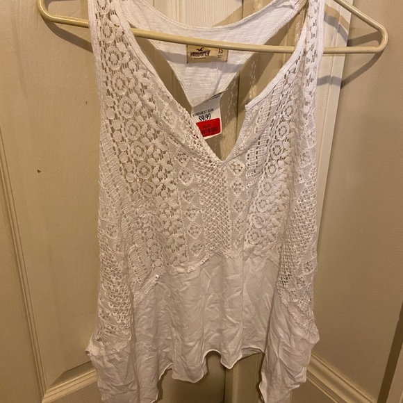 White Lacey top - Picture 1 of 2